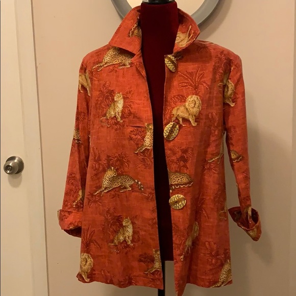 painted pony Tops - Vintage painted pony blouse/jacket Size S